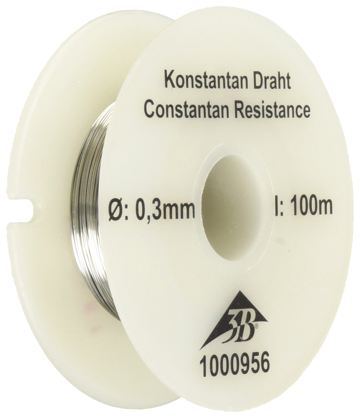 3B Scientific U8495532 Constantan Resistance, 0.3 mm, 100 m