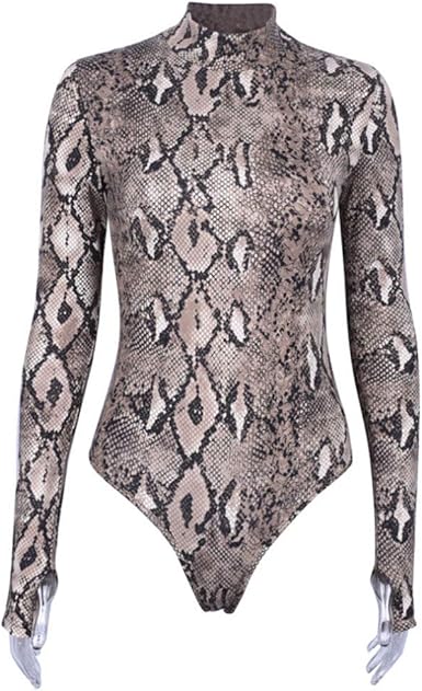 grey snakeskin bodysuit