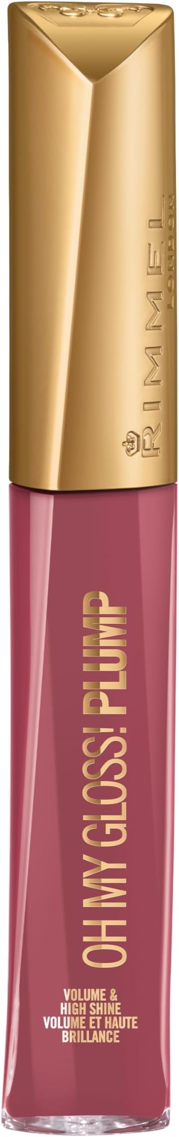 Rimmel Oh My Gloss Plump Mauve Mama Lip Gloss 6ml High Shine