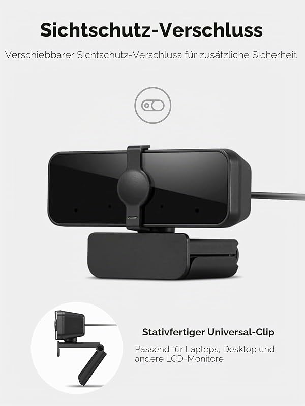 310 FHD Webcam Black