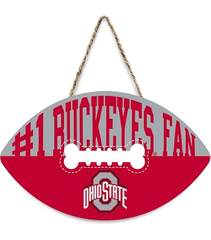 Buckeyes Sign College Football Yard Sign Buckeyes Street Sign Ohio State Buckeyes O H ...