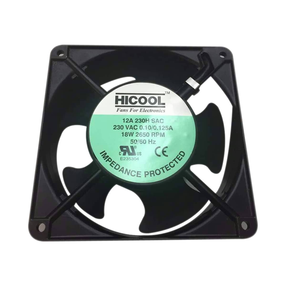 Hicool Cabinet Fan 4 Inch Square 220 V Amazon In Electronics