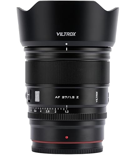 Amazon.com : VILTROX 27mm f/1.2 Z Lens, 27mm F1.2 Z Mount Lens for