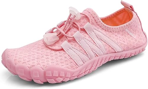 Amazon Swzec マリンシューズ キッズ 男の子 軽量 速乾 ウォーターシューズ 通気 滑り止め 水陸両用 シュノーケリング Swzec ビーチサンダル