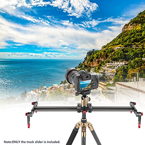 Neewer 23.6 inches/60 Centimeters Aluminum Alloy Camera Track Slider