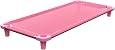 Lit De Sieste Enfant Empilable Acrimet - Structure Acier Inoxydable, Blanc, Jusqu'à 30 Kg