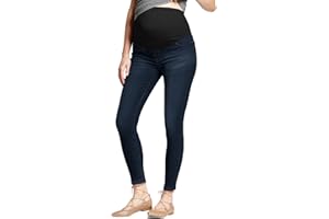 Hybrid & Company Maternity Women's Super Comfy Ultra Stretch Skinny Jeans