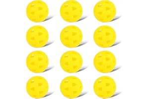 BIRDIEBLAST Rubber Golf Practice Ball, 12 Pack or 24 Pack, Realistic Feel and Lasting Limited Flight Training Balls for Indoor or Outdoor