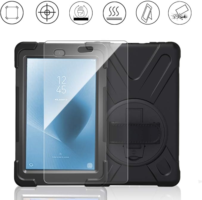 Fire HD 8 Tablet Case with Screen Protector 2017 2018