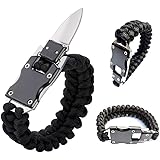 WEREWOLVES Paracord Knife Bracelet Paraclaw Knife Bracelet Survival Cord Bracelets Multitool Survival Gear Tactical EDC…