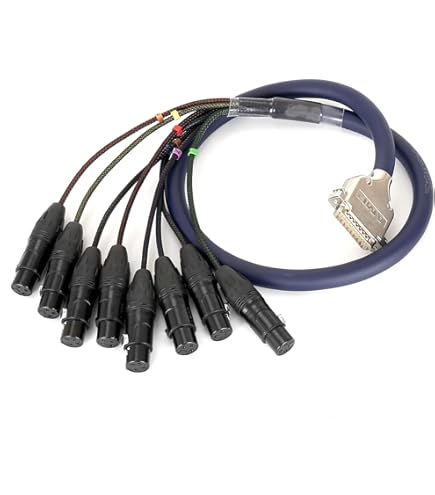 ケーブル・シールド AVID DB25-XLRF&XLRM DigeSnake4 Amazon.com: Avid 99403042700 Db25 Digi snake 4' 8 Channels Model