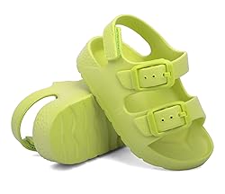 ChayChax Toddler Boys Girls Double Buckle Sandals