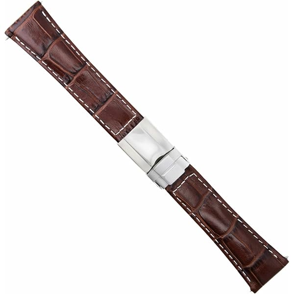 Amazon.com: Ewatchparts Leather Watch Band Strap Compatible