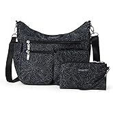 Baggallini Modern Everywhere Crossbody Bag for Women 11x9x4.5 Rfid Hobo Bag
