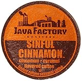 Java Factory Fall Seasonal Single Cup Coffee, Sinful Cinnamon, 24 Count