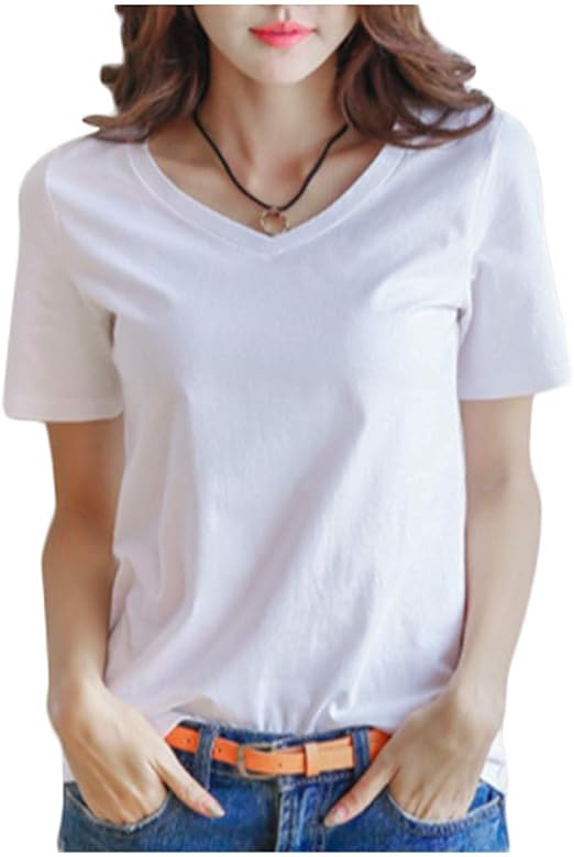 Amazon カネツー Kanetsu ファッション Tシャツ Vネック レディース 洋服 カジュアル T シャツ デザイン 白 Xxxl Tシャツ カットソー 通販 Amazon カネツー Kanetsu ファッション Tシャツ Vネック レディース 洋服 カジュアル T シャツ デザイン 白 Xxxl Tシャツ カットソー 通販