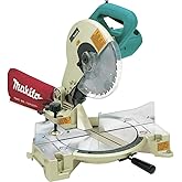 Makita 10 in. Compound Mitre Saw, Electric Brake, 45° Bevel Left, 52° Mitre Right, Positive Stops