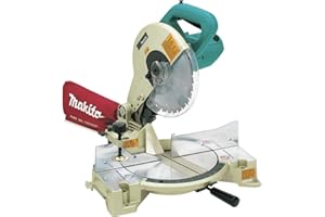 Makita 10 in. Compound Mitre Saw, Electric Brake, 45° Bevel Left, 52° Mitre Right, Positive Stops