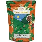 5 Farmers Premium Colombia Instant Coffee, Freeze Dried, 100% Colombian Arabica Beans, Medium-High Roast, 7.05 oz (200g) (PACK OF 1)