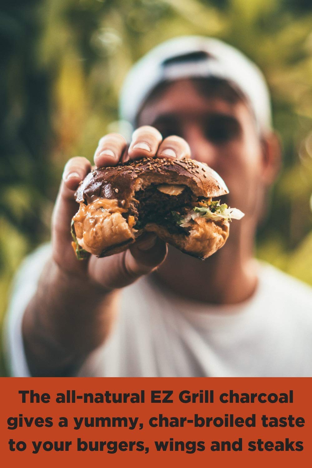 Disposable Grill by EZ Grill, Small Size Disposable Charcoal BBQ