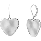 Robert Lee Morris Soho Women's Heirloom Charms Heart Drop Earrings