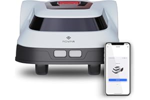 MowMr Robot Lawn Mower, Precise Boundary Wire Break Detection, C-TOF Global Localization Tech, Automatic Lawnmower with Smart Navigation,and APP-Controlled Systematic Mowing, Covering up to 1/4 Acres
