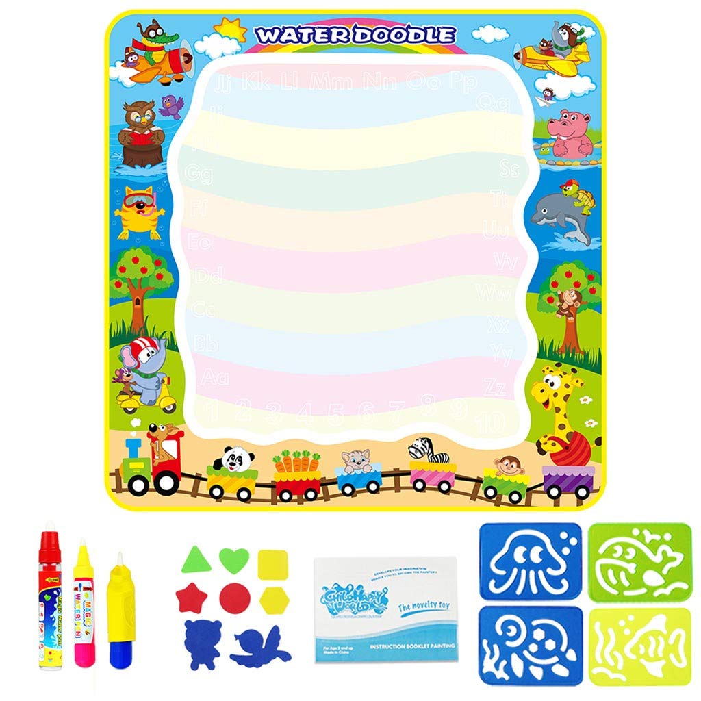 Ganenn Magic Sea World - Esterilla para Dibujar Agua con Dibujo de ...