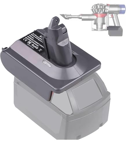 Amazon.com: BTRUI for Dyson V6 Battery Adapter for Makita 18V