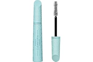CoverGirl Lash Blast Cleantopia, Waterproof Mascara, Aloe Leaf Extract, Vitamin E & Ceramide, Gentle Formula, Volumizing, Long-Wearing, Transfer-Proof, Black/Brown, 1 Count