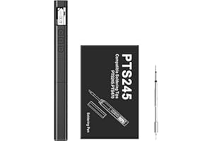 FEITA PTS245 Soldering Iron Kit for Electronics, 140W Mini Smart Digital Solder Iron, Boost Mode, Auto Sleep & Shutdown, Type
