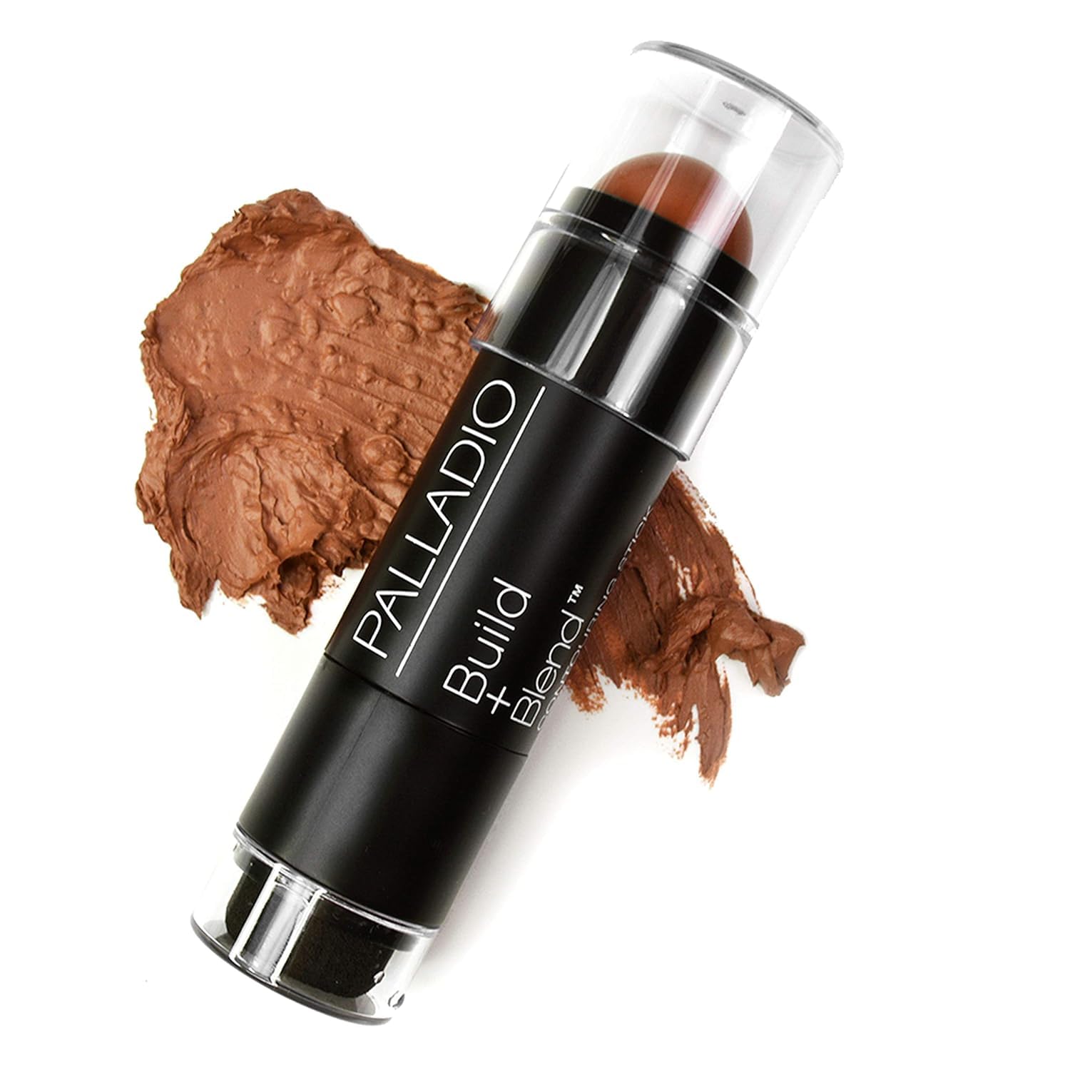 Palladio Contouring Makeup Stick BUILD + BLEND Contour Stick, Face Makeup for Perfect Sculpting Look, 0.23 Ounce (Cinnamon)