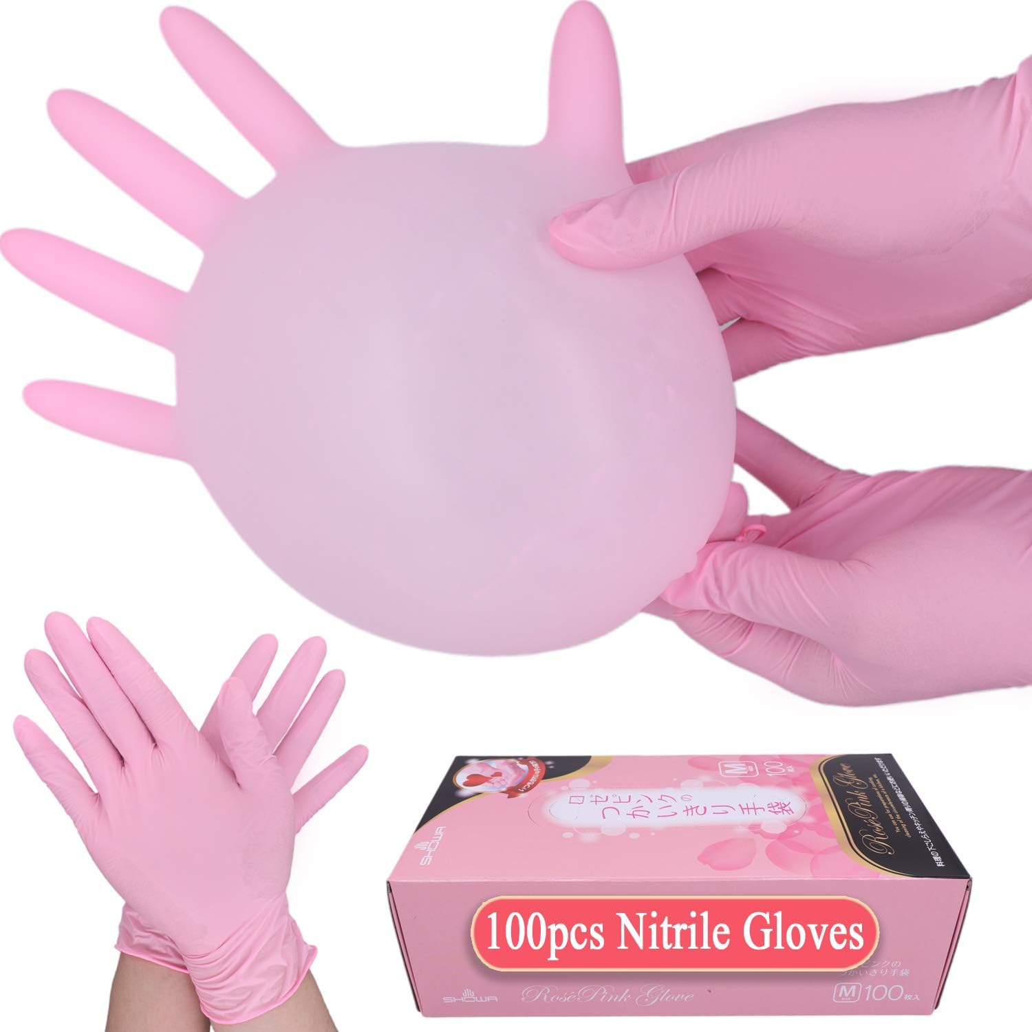 Gloves for Hands Protection and Professional Grade for Healthcare, Food Handling(100Count)