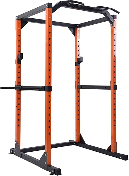 Amazon Com Merax Athletics Fitness Power Rack Olympic Squat Cage