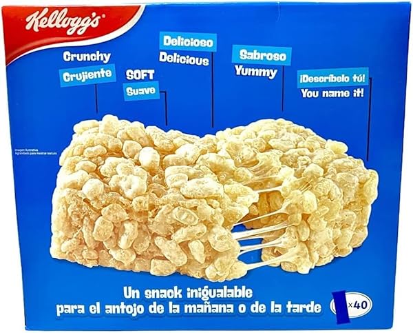 KELLOGG’S RICE KRISPIES TREATS – ORIGINAL – 31.20 OUNCES – 40 COUNT