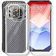 KJYFOANI Phone Case Oukitel WP30 Pro Case, with 2 x Tempered Glass Screen Protector, Anti-Scratch Shock-Proof Clear Soft TPU Bumper Cover Ultra-Thin Case for Oukitel WP30 Pro (6.78") - Transparent