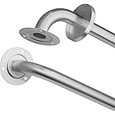 PROFLO PF18SF2 18" Stainless Steel Grab Bar - Satin Steel