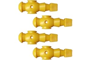 Oshhni 4 Pieces Foosball Men, Foosball Guys, Football Machine Accessories, Lightweight Mini Doll Figure Table Soccer Player, 