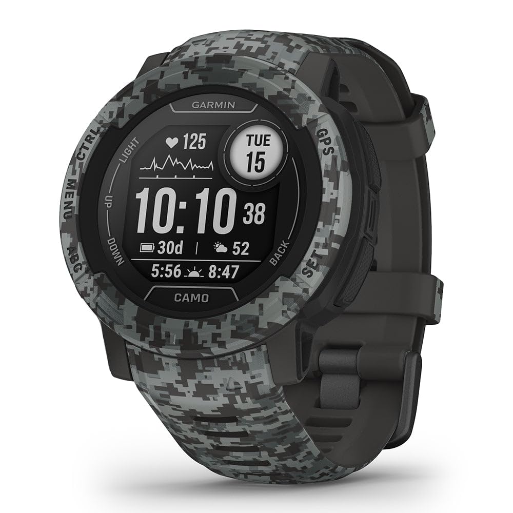 Garmin Instinct 2, Camo-Edition, Rugged Outdoor