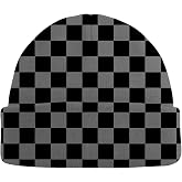 Deokke Beanie Knit Hat Winter Unisex Cuffed Beanies Skull Cap Warm Double Layer Thick Acrylic Cute for Girls Women Men