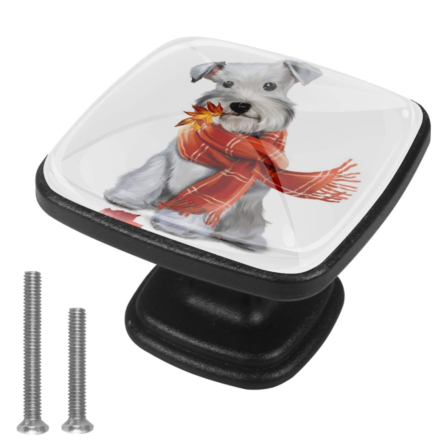 Schrankgriffe Hündchen Möbelknöpfe Kinder 4er Set Möbelknöpfe