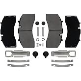 mvptruckparts Air Disc Brake Pads for ADB22X, Compatible with K070796, D1369, 802078, 4 Brake Pads &amp; Complete Hardware Kit