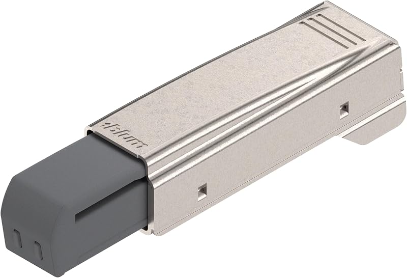 Blum 973A0500.01x1 Blumotion Straight Arm Full Overlay Hinge Nickel
