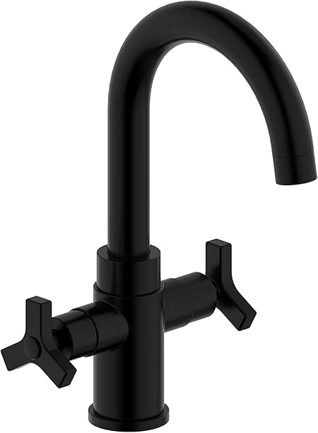 Derengge F 0081 Mt Two Handle Single Hole Bathroom Sink Faucet