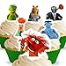 Cakeshop 12 x PRE-CUT Disney The Muppets Stand Up Edible Cake Toppers - Premium Wafer Paper