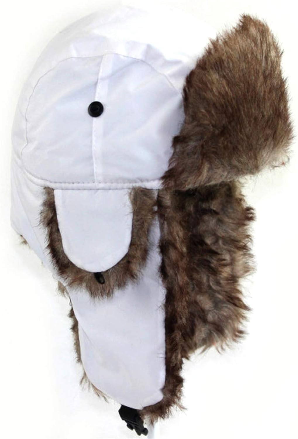 Koowaa Wintermütze Mit Ohrenklappen - Winddichte Trapper Mütze Mit Kunstfell