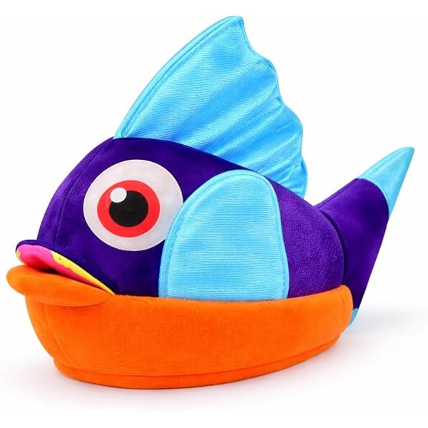 Amazon.com: Tigerdoe Fish Hats - Clown Tropical Fish Hat  display picture 3