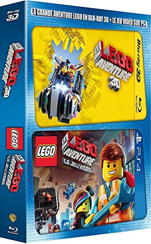 La Grande Aventure Lego - Blu-Ray3d + Blu-Ray2d + Jeu Ps4