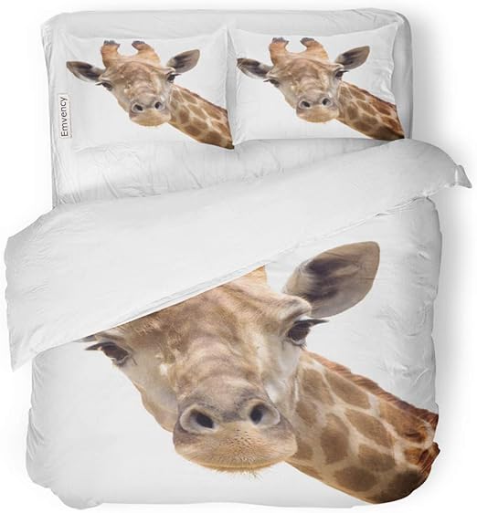 Sanchic Housse De Couette Bleu Adorable Chat British