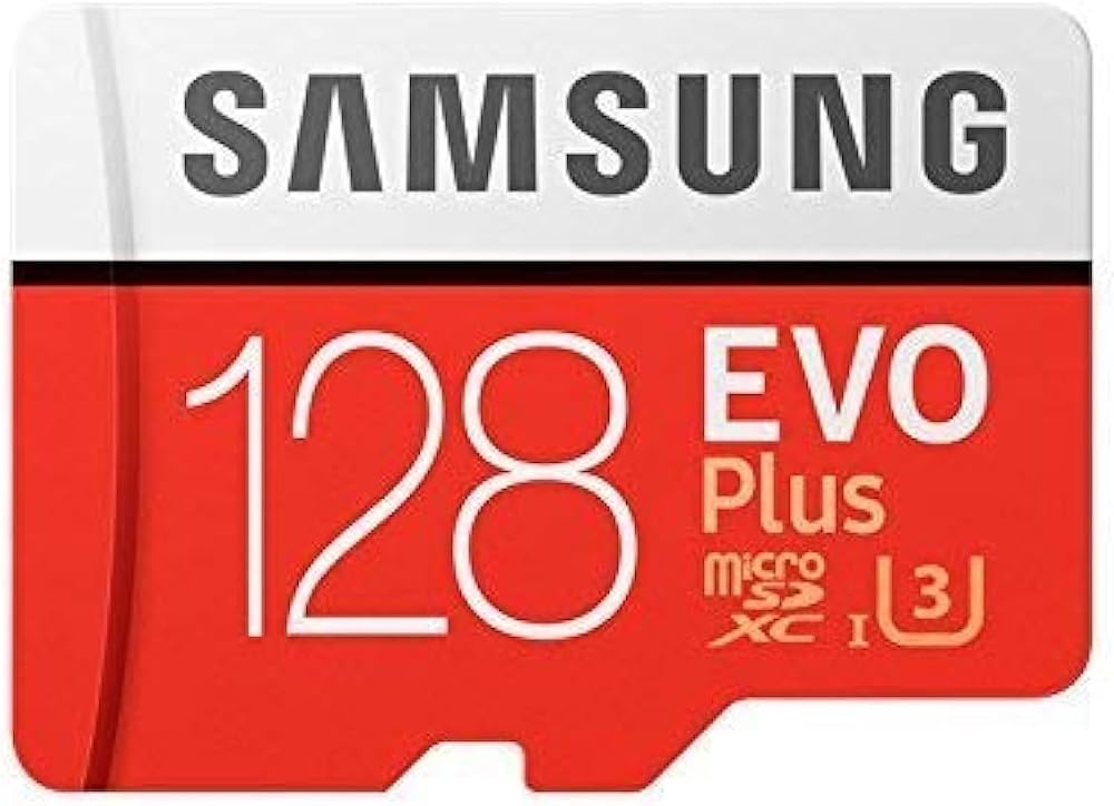 Samsung 128GB EVO Plus Micro SD Card U3 UHS-I 100MB/s Read 90MB/s Write +