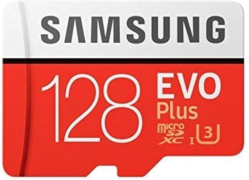 Samsung 128GB EVO Plus Micro SD Card U3 UHS-I 100MB/s Read 90MB/s Write +